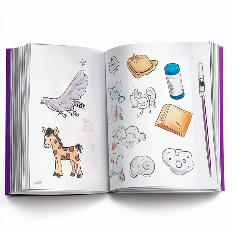 Hardcover Coloring Board Books